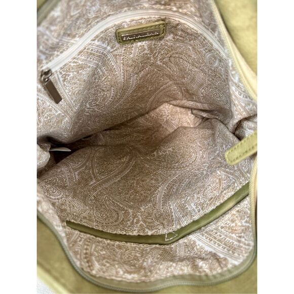 NWT Shiraleah Brooklyn Leather Moss Green‎ Cross-Body Bag - Picture 5 of 8